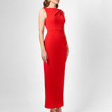 LIVIA HIGH NECK MIDAXI BL75D21L