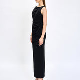 LIVIA HIGH NECK MIDAXI BL75D21L