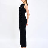 LIVIA HIGH NECK MIDAXI BL75D21L