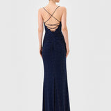FENELLA STRAPPY BACK MAXI BL76D40L