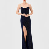 FENELLA STRAPPY BACK MAXI BL76D40L