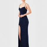 FENELLA STRAPPY BACK MAXI BL76D40L