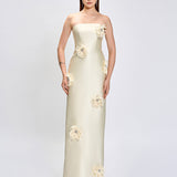 KEZIA 3D FLORAL MAXI BL80D21L