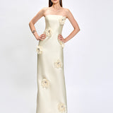 KEZIA 3D FLORAL MAXI BL80D21L