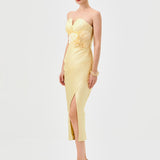 RAINA STRAPLESS MIDI BL81D17S