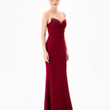 JANNA SWEETHEART FISHTAIL MAXI BL83D0120