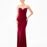 JANNA SWEETHEART FISHTAIL MAXI BL83D0120