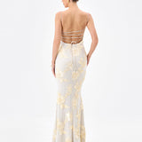 CINDY LACE UP MAXI BL85D0406