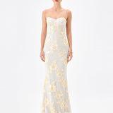 CINDY LACE UP MAXI BL85D0406