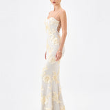 CINDY LACE UP MAXI BL85D0406