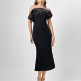 KIARRA STRAPLESS MIDI B77D78S