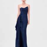 RASA STRAPLESS SASH GOWN B83D0236TAF