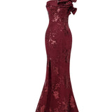 JESSIE ONE SHOULDER GOWN B53D29L