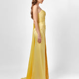 DAVINA ONE SHOULDER GOWN B78D24L